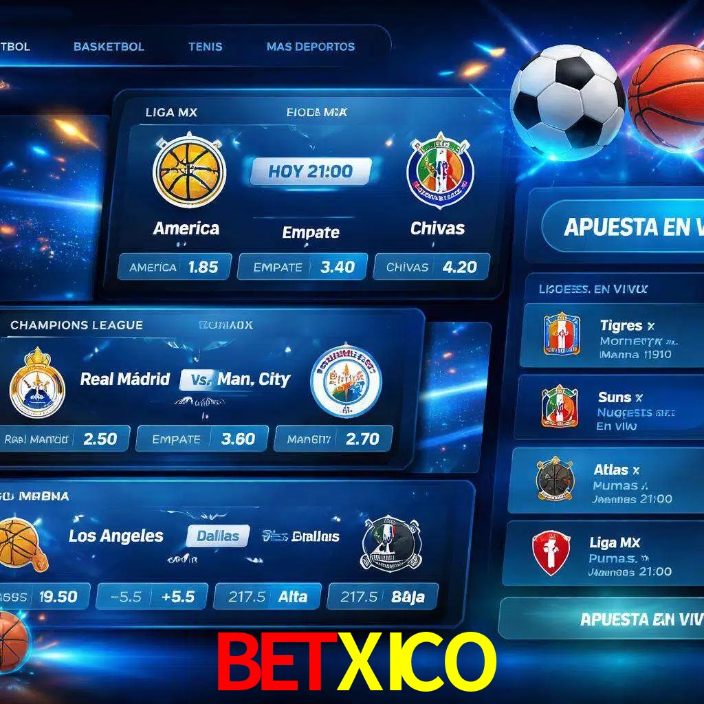 Mercados de apuestas deportivas BETXICO para jugadores en México